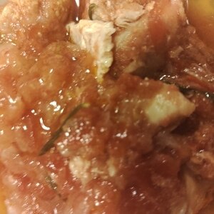 圧力鍋でお肉ほろほろ♪鶏手羽元のトマト煮